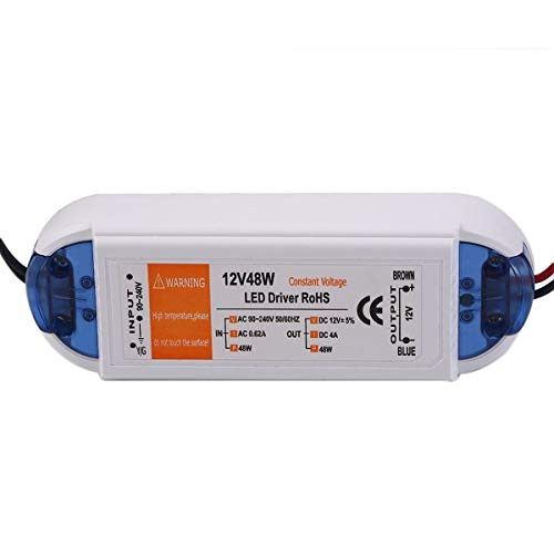 Esenlong 18-100W AC to DC 12V Transformer LED Driver Adapter Power Supply Transformer for LED Strip