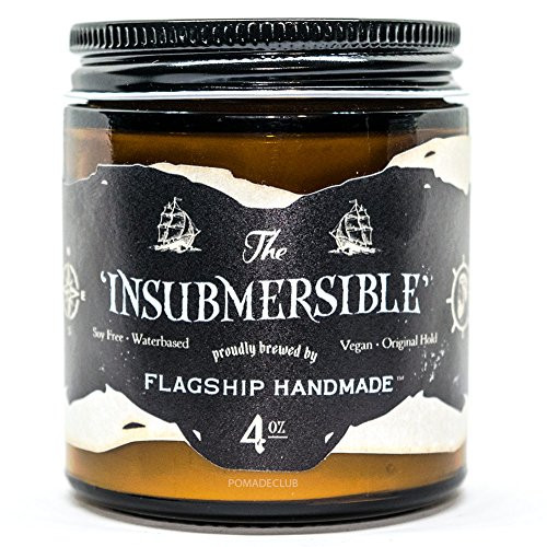Flagship Pomade Co. The Insubmersible Water Based Vegan Pomade 4oz
