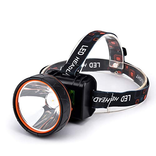 HelloCreate Headlight，Super Bright LED Headlamp Rechargeable Headlight Torch 5000 Lumens for Hunting