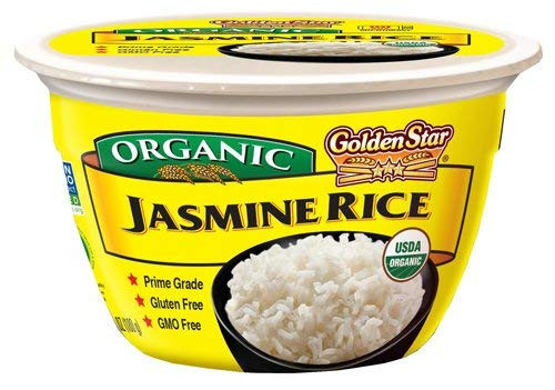 Golden Star Jasmine Rice Microwavable Bowl, Six Pack Golden Star Jasmine Rice Microwavable Bowl, Six Pack