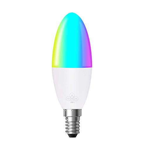 TYESHA Smart LED Bulb WiFi LED Bulb Dimmable Phone Remote Control 6W, Compatible with Alexa Google Home Voice Control Bulb TYESHA Smart LED Bulb WiFi LED Bulb Dimmable Phone Remote Control 6W, Compatible with Alexa Google Home Voice Control Bulb