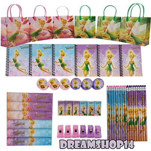 Disney's Tinker Bell 11" Goody Bag Party Favor Stationery Set