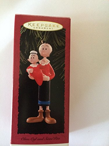 Hallmark Keepsake Ornament Olive Oyl and Swee' Pea (1996) QX5481
