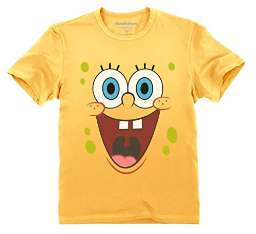 Spongebob Shirt Spongebob Squarepants Nickelodeon Halloween Costume Toddler Kids T-Shirt 2T Yellow Gold