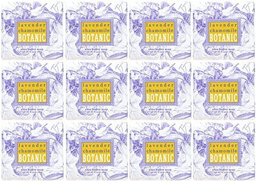 Greenwich Bay Trading Company 1.9oz Soap Bulk Packs of 12 (Lavender Chamomile)