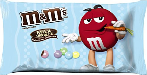 M and Ms Easter Basket Gifts - Milk Chocolate Candies 11.4 Oz Bags (Pack of 2)