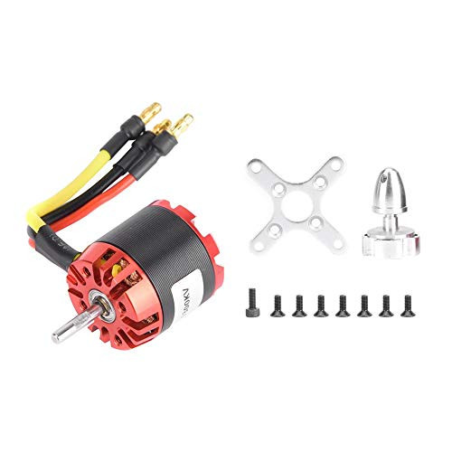 Electric Speed Controller for RC Airplane, 1300KV Metal Remote Control External Rotor Brushless Motor RC Plane Motor RC Motor Brushless RC Motor