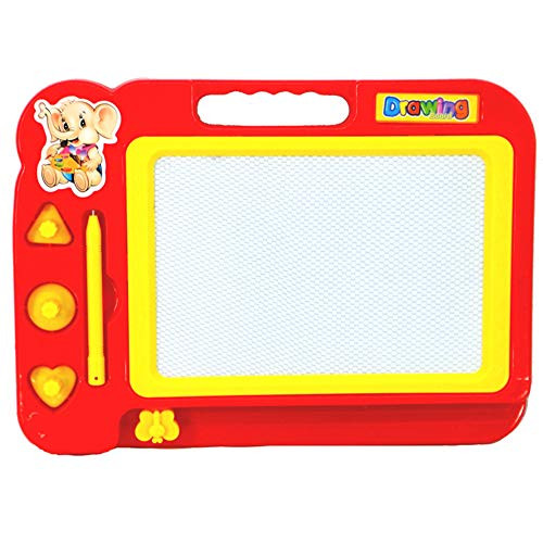 AMETUS Children Kid Color Magnetic Writing Painting Graffiti Board Toy Preschool Tool Drawing Toys Red