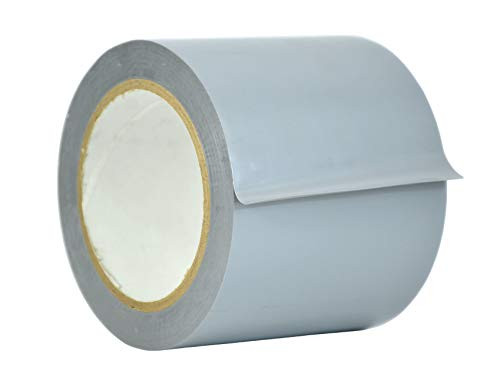 WOD VTC365 Gray Vinyl Pinstriping Tape, 4 inch x 36 yds. for School Gym Marking Floor, Crafting,  and  Stripping Arcade1Up, Vehicles and More