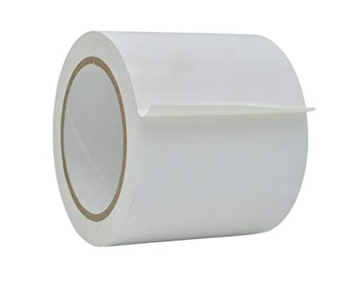 WOD VTC365 White Vinyl Pinstriping Tape, 4 inch x 36 yds. for School Gym Marking Floor, Crafting,  and  Stripping Arcade1Up, Vehicles and More