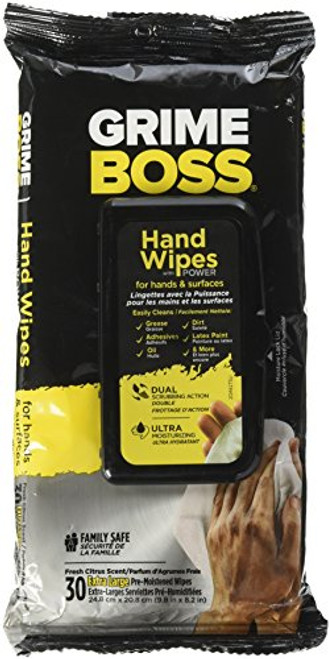 Grime Boss A541S30X Hand Wipes Grime Boss A541S30X Hand Wipes