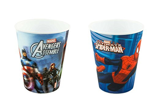 Marvel Avengers Tumbler, Styles May Vary, 2-pack
