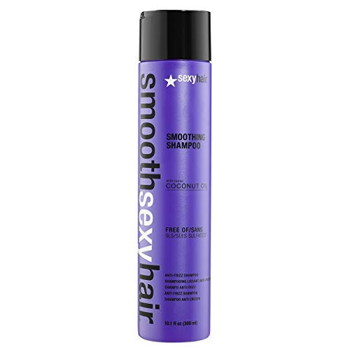 SexyHair Smooth Smoothing Shampoo, Color Safe, 10.1 Fl Oz