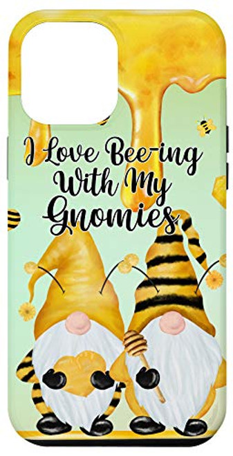 iPhone 12 Pro Max Funny Gnomes With Bee Beekeeping Motif For Beekeeper - Gnome Case iPhone 12 Pro Max Funny Gnomes With Bee Beekeeping Motif For Beekeeper - Gnome Case