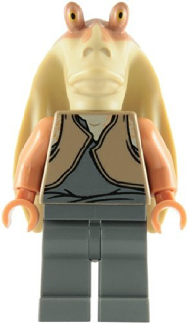 LEGO Star Wars Minifigure - Jar Jar Binks Gungan (2011 Redesign)