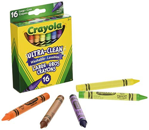 KS Crayola 16 Large Washable Crayons KS Crayola 16 Large Washable Crayons