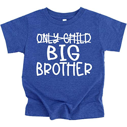 Only Child to Big Brother Sibling Reveal Announcement Shirt for Boys Big Brother Sibling Outfit Vintage Royal Shirt Only Child to Big Brother Sibling Reveal Announcement Shirt for Boys Big Brother Sibling Outfit Vintage Royal Shirt