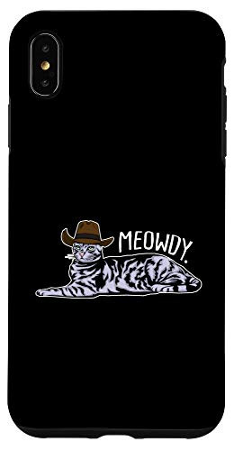 iPhone XS Max Meowdy - Best Cat Kitten Kitty Paw Pets  and  Animals Gift Case