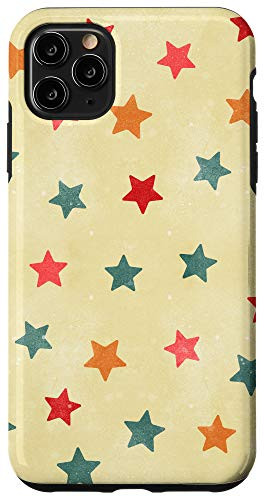 iPhone 11 Pro Max Vintage Stars Rustic Christmas Cute Phone Case