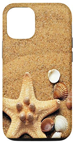 iPhone 12/12 Pro Sandy Beach With Sea-Star And Shells Case
