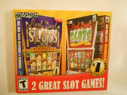 Reel Deal Slots Mysteries of Cleopatra  and  Treasures of the Far East Combo Pak PC