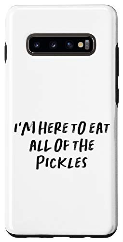 Galaxy S10plus Funny Aunt Gift Auntie Gifts I'm Here To Eat All Of The Pick Case