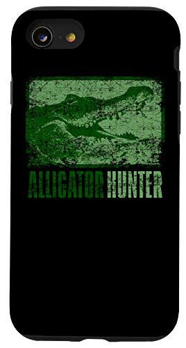 iPhone SE (2020) / 7 / 8 Alligator Hunter Outdoor Gator Hunting Gift Tee Case
