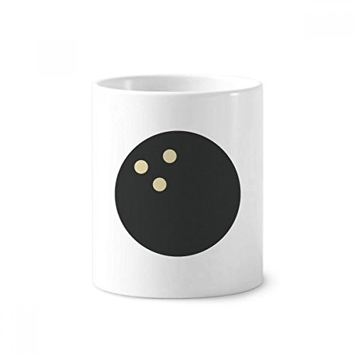 Bowling Sport Simple Geometry Pattern Toothbrush Pen Holder Mug Ceramic Stand Pencil Cup