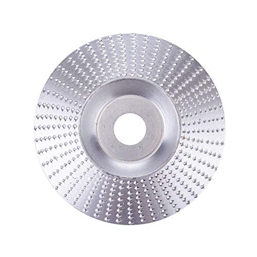 Grinder Shaping Disc - Woodworking Wood Angle Grinding Wheel - Tungsten Carbide Wheel - Carving Abrasive Disk - Cutter Woodworking Tool for Sanding Polishing Sander Attachments Wheel Plate 3.3inch