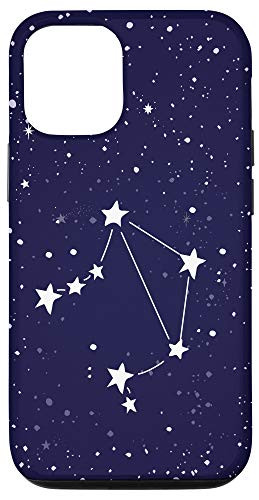 iPhone 12/12 Pro Libra Star Sign Constellation Zodiac Design Case