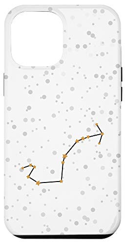 iPhone 12 Pro Max Scorpio Star Constellation Zodiac Sign Simple Design Case