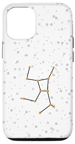 iPhone 12/12 Pro Virgo Star Constellation Zodiac Sign Simple Design Case