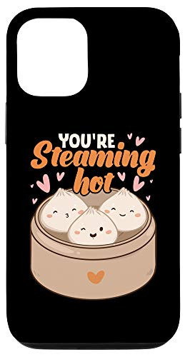 iPhone 12/12 Pro Dim Sum Steaming Hot Funny Pun Parody Case