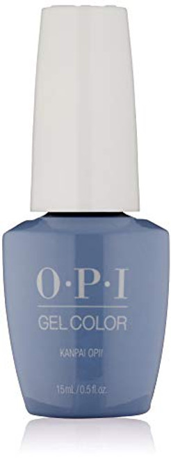 OPI GelColor Nail Polish, Blue Gel Nail Polish, Kanpai OPI 0.5 floz OPI GelColor Nail Polish, Blue Gel Nail Polish, Kanpai OPI 0.5 floz