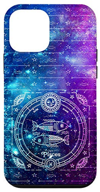 iPhone 12 mini Pisces Zodiac Sign Birthday Horoscope Space Star Galaxy Art Case iPhone 12 mini Pisces Zodiac Sign Birthday Horoscope Space Star Galaxy Art Case
