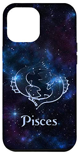 iPhone 12 Pro Max Pisces Zodiac Sign Horoscope Birthday Galaxy-Space Stars Case