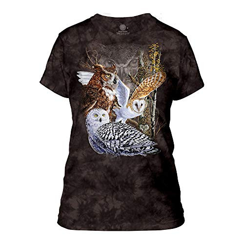 The Mountain Women's Find 11 Owls Apparel, Black, Large The Mountain Women's Find 11 Owls Apparel, Black, Large