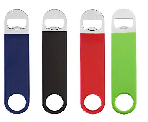 Bangbuy 4 Pack Bartender Bottle Openers Stainless Steel Heavy Duty Beer Flat Beer Bottle Opener Bangbuy 4 Pack Bartender Bottle Openers Stainless Steel Heavy Duty Beer Flat Beer Bottle Opener