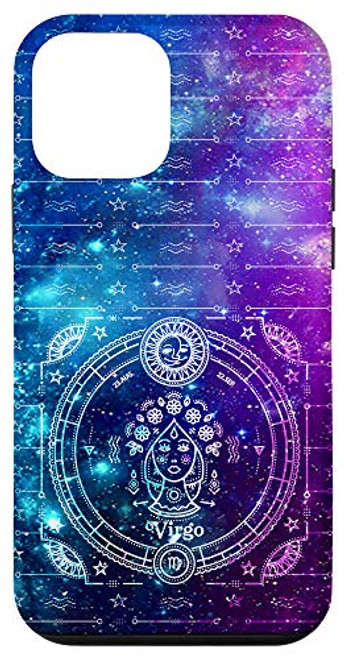 iPhone 12 mini Virgo Zodiac Sign Birthday Horoscope Space Star Galaxy Art Case iPhone 12 mini Virgo Zodiac Sign Birthday Horoscope Space Star Galaxy Art Case