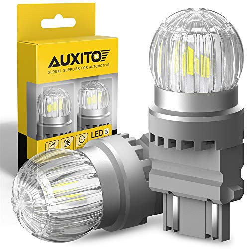 AUXITO 3157 LED Reverse Light Bulbs, Extremely Bright 3030 Chipsets 6000K White, 3056 3156 3057 4157 4057 3457 LED Replacement Lamp for Backup Reverse light, Tail Brake Signal Lights