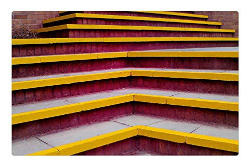 LESGAULEST Doormat Floor Rug/Mat (23.6 x 15.7 inch) - Stairs Steps Staircase Design Climb Floor Down LESGAULEST Doormat Floor Rug/Mat (23.6 x 15.7 inch) - Stairs Steps Staircase Design Climb Floor Down
