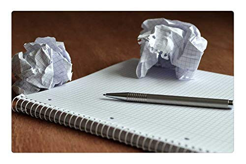 LESGAULEST Doormat Floor Rug/Mat (23.6 x 15.7 inch) - Notes Paper Paper Ball Memo Office Write Down