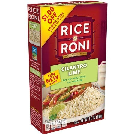 Rice-a-Roni Cilantro Lime Rice