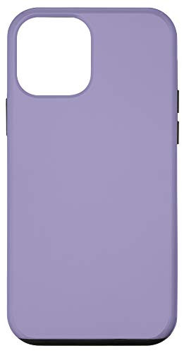 iPhone 12 mini Simple Chic Solid Color Light Orchid Lavender Purple Case