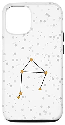 iPhone 12/12 Pro Libra Star Constellation Zodiac Sign Simple Design Case