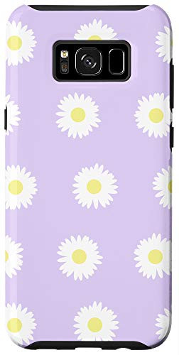 Galaxy S8plus Daisy Lavender Pastel Aesthetic Cute Flower Lilac Purple Case