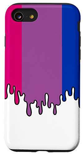 iPhone SE (2020) / 7 / 8 Dripping Bisexual Flag Bisexual Pride Case