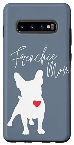 Galaxy S10plus Frenchie Mom French Bulldog Slate Gray Case