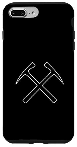 iPhone 7 Plus/8 Plus Distressed Rock Pick Graphic For Rockhounds Case