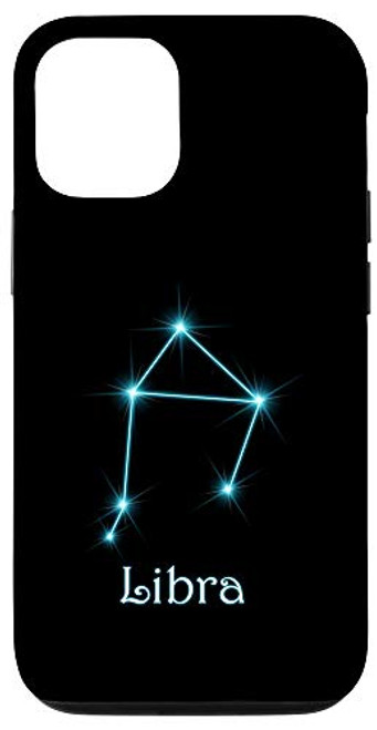 iPhone 12/12 Pro Libra Zodiac Sign Stars Constellation Horoscope Birthday Case